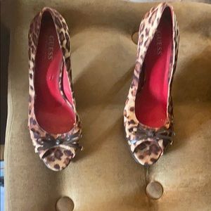 Sexy leopard stilettos 4 1/2” heels
